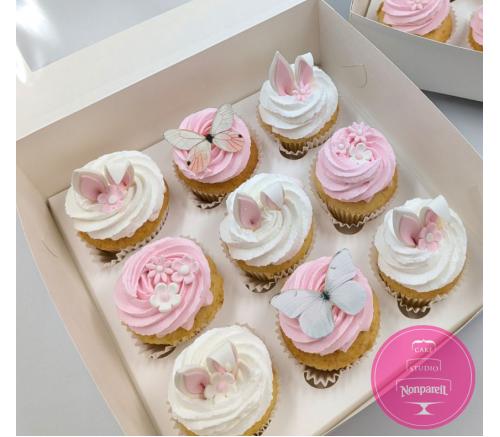 Капкейки Дитячі з метеликом