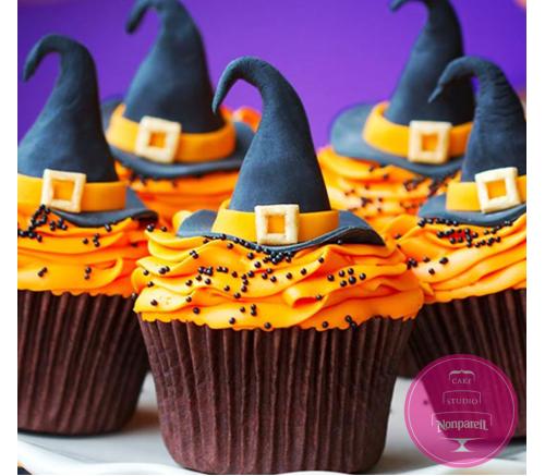 Капкейки Праздничные Ведьминский колпак