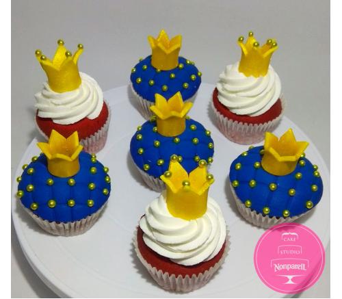 Капкейки Праздничные с Короной