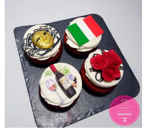 Капкейки Праздничные Италия