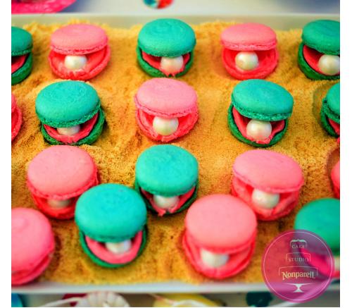 Макаронс С жемчужинками