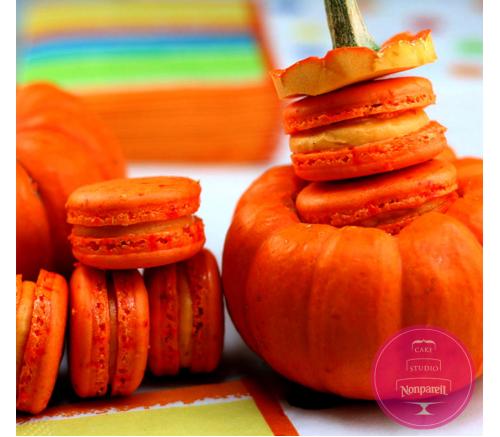 Макаронс Оранжевые