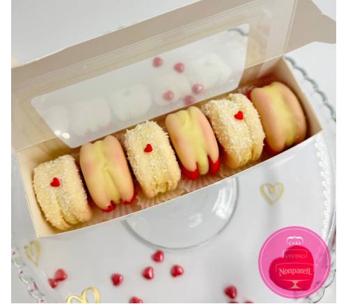 Макаронс Сердечки (набор)