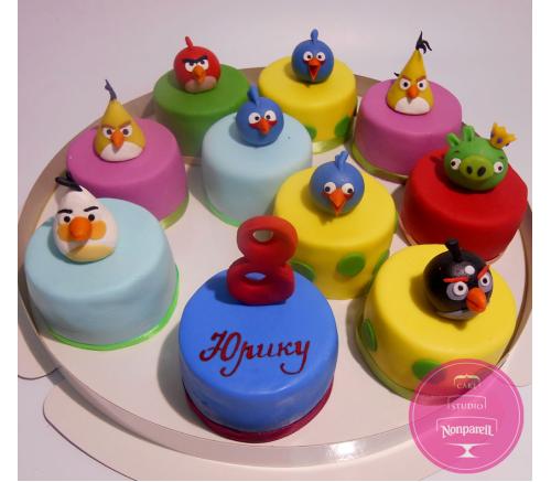 Тістечка На замовлення  Angry Birds 2
