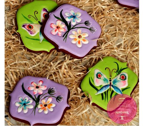 Пряники Детские С цветами