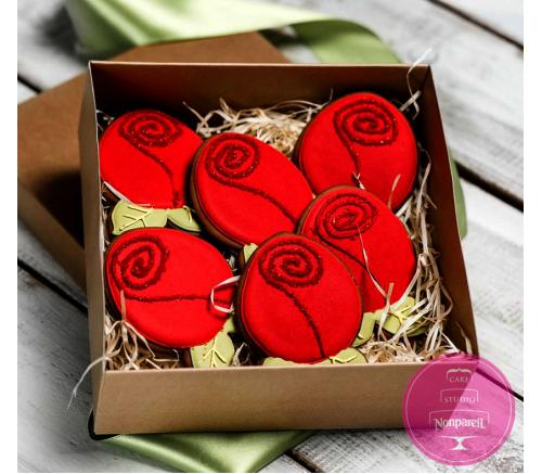 Пряники Праздничные Розы 1