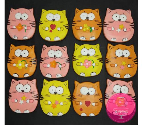 Пряники Праздничные Коты