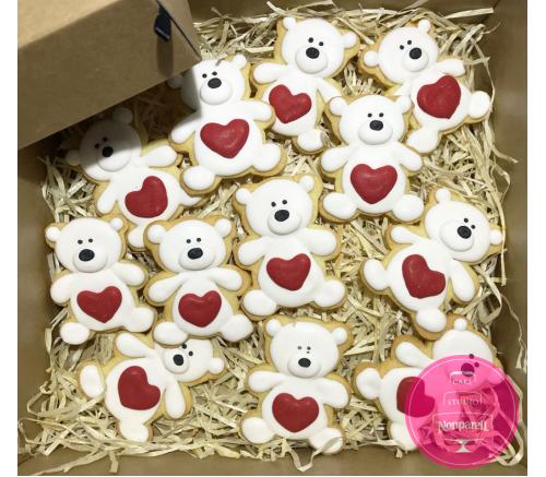 Пряники Праздничные Маленькие мишки (набор)