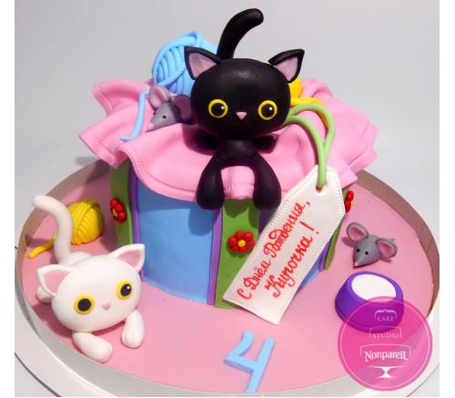 Торт Детский Котята