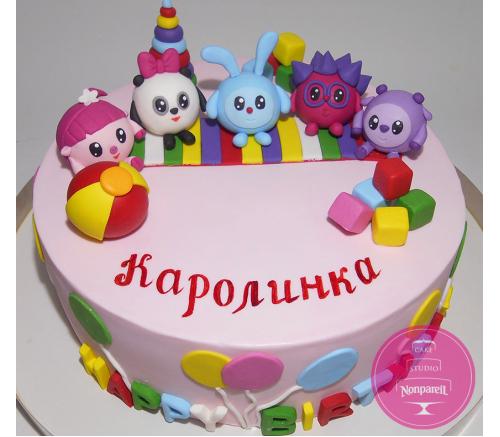 Торт Детский Малышарики 3