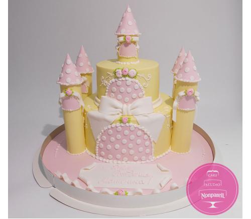 Торт Дитячий Замок принцеси