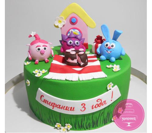 Торт Дитячий Смішарики
