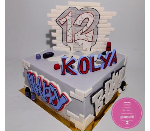 Торт Детский Граффити