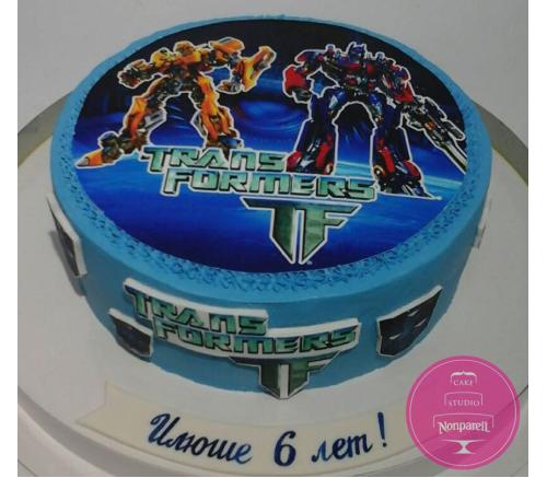 Торт Детский Трансформеры 1