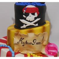 Торт Детский В пиратской тематике