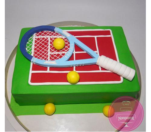 Торт Детский Теннис большой