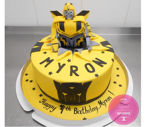 Торт Детский Трансформер Бамблби