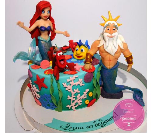 Торт Детский Русалочка