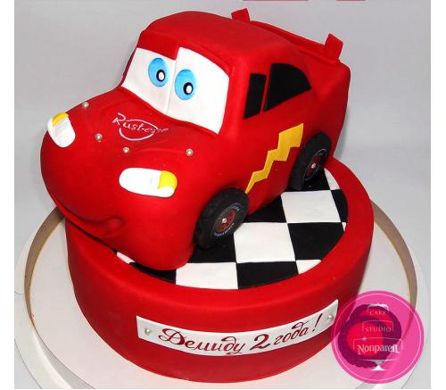 Торт Детский Тачка Маквин