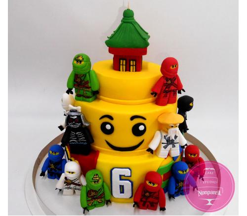 Торт Детский Ниндзяго 3