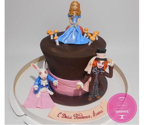 Торт Детский Алиса в стране чудес