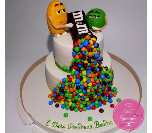 Торт Детский M&M’s 2