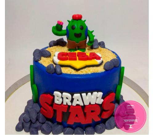 Торт Детский Brawl Stars 2