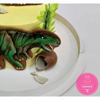 Торт Детский Динозавры с пряниками