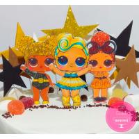 Торт Детский Куклы LOL 5 Торт Детский Куклы LOL 5