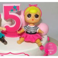 Торт Детский Куклы LOL 3 Торт Детский Куклы LOL 3