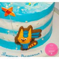 Торт Детский Три кота кремовый Торт Детский Три кота кремовый
