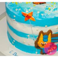 Торт Детский Три кота кремовый Торт Детский Три кота кремовый