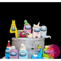 Торт Дитячий Among Us 3