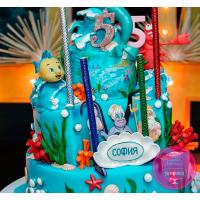 Торт Детский Русалка Ариэль Торт Детский Русалка Ариэль
