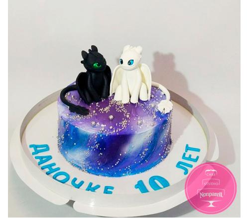 Торт Детский Беззубик и Дневная Фурия