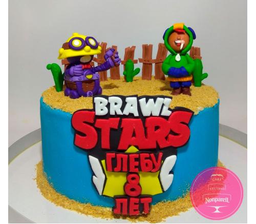 Торт Детский Brawl Stars 1