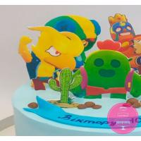 Торт Дитячий Brawl Stars 4 Торт Дитячий Brawl Stars 4