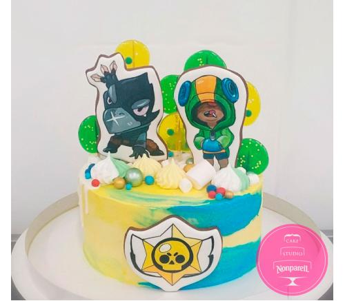 Торт Детский Brawl Stars 6