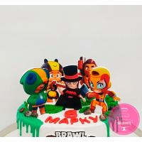 Торт Детский Brawl Stars 7