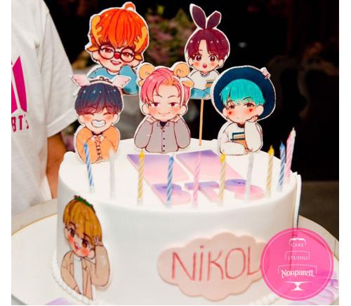 Торт Детский BTS