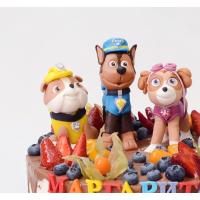 Торт Дитячий Щенячий патруль в кремі