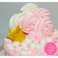 Торт Дитячий Кремовий з короною Торт Дитячий Кремовий з короною