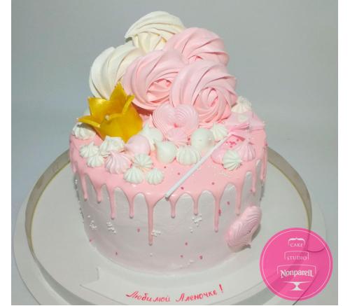 Торт Детский Кремовый с короной
