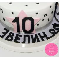 Торт Детский Для вокалистки Торт Детский Для вокалистки