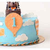 Торт Детский Ёжик на воздушном шаре