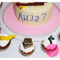 Торт Детский Гарри Поттер с капкейками Торт Детский Гарри Поттер с капкейками