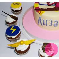 Торт Детский Гарри Поттер с капкейками Торт Детский Гарри Поттер с капкейками