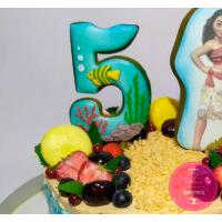 Торт Дитячий Моана з пряниками