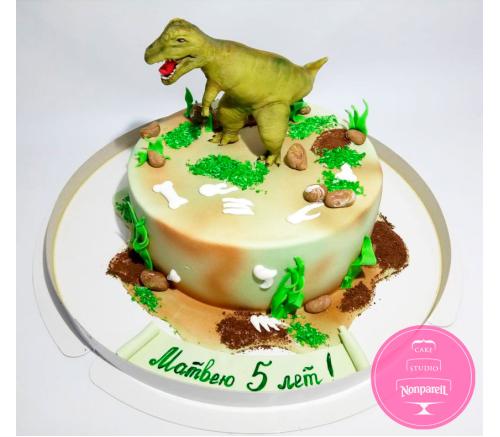 Торт Детский с Динозавром