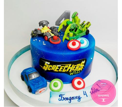 Торт Детский Дикие скричеры